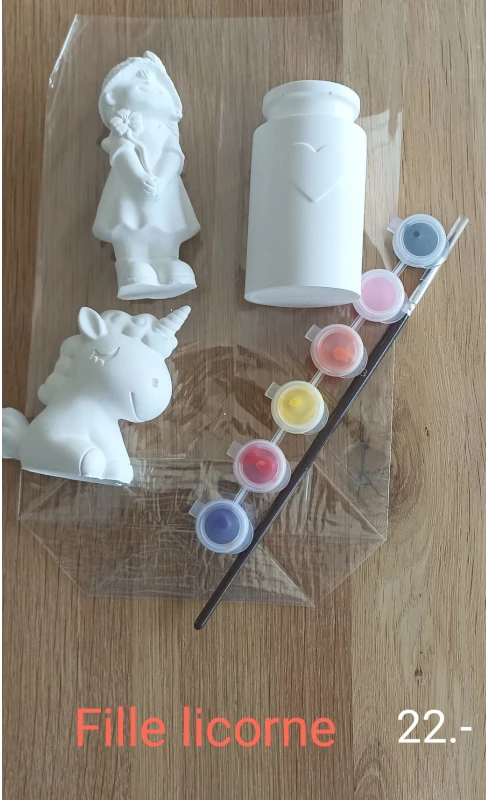 Kit peintture licorne