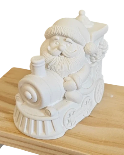 moulage Père Noël train